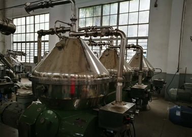 Concentrazione e chiarimento liquidi centrifughi nel separatore per il brodo di fermentazione