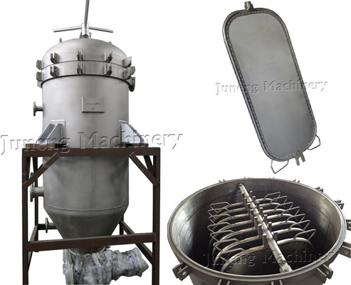 Filtro a foglie pressato in acciaio inossidabile 304, area di filtrazione 20 m2, 4-6 T/H