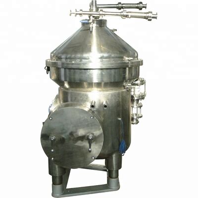 Separatore di succo industriale con controllo PLC in acciaio inossidabile standard alimentare e lunga durata di vita Centrifugatrice decanter orizzontale