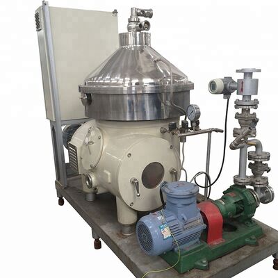 Separatore di succo industriale con controllo PLC in acciaio inossidabile standard alimentare e lunga durata di vita Centrifugatrice decanter orizzontale