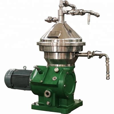 Centrifuga separatore d'olio a disco in acciaio inossidabile per funzionamento automatico continuo con bassi costi di manutenzione