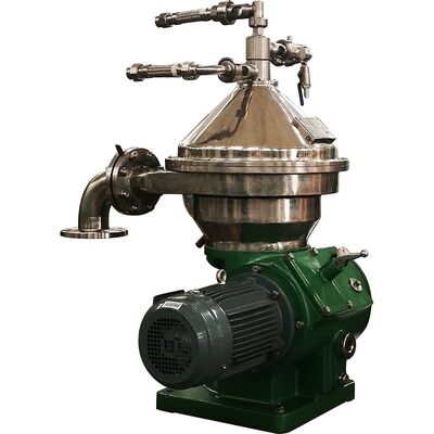 Centrifuga separatore d'olio a disco in acciaio inossidabile per funzionamento automatico continuo con bassi costi di manutenzione
