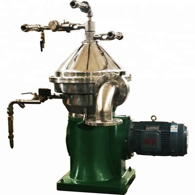 Centrifuga separatore d'olio a disco in acciaio inossidabile per funzionamento automatico continuo con bassi costi di manutenzione