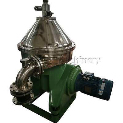 Centrifuga separatrice a disco industriale di piccola capacità ad alta velocità per liquidi