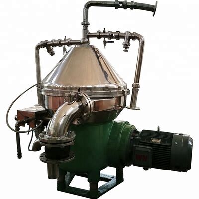 Separatore centrifugo a dischi continui per olio