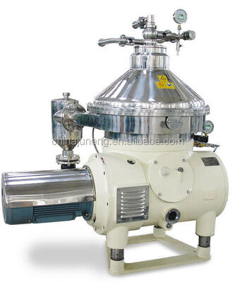 Centrifuga separatrice per chiarificazione latte a 2 fasi