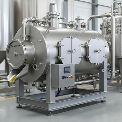 Purificazione ad alta velocità dell'olio d'oliva Centrifugatrice decanter orizzontale con costruzione in acciaio inossidabile