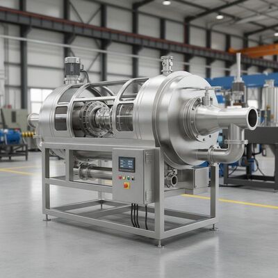 Centrifugatrice decanter orizzontale in acciaio inossidabile auto-pulitrice per disidratazione continua dei fanghi